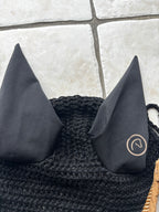 Bonnet noir et camel CH Sellerie