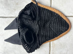 Bonnet noir et camel CH Sellerie
