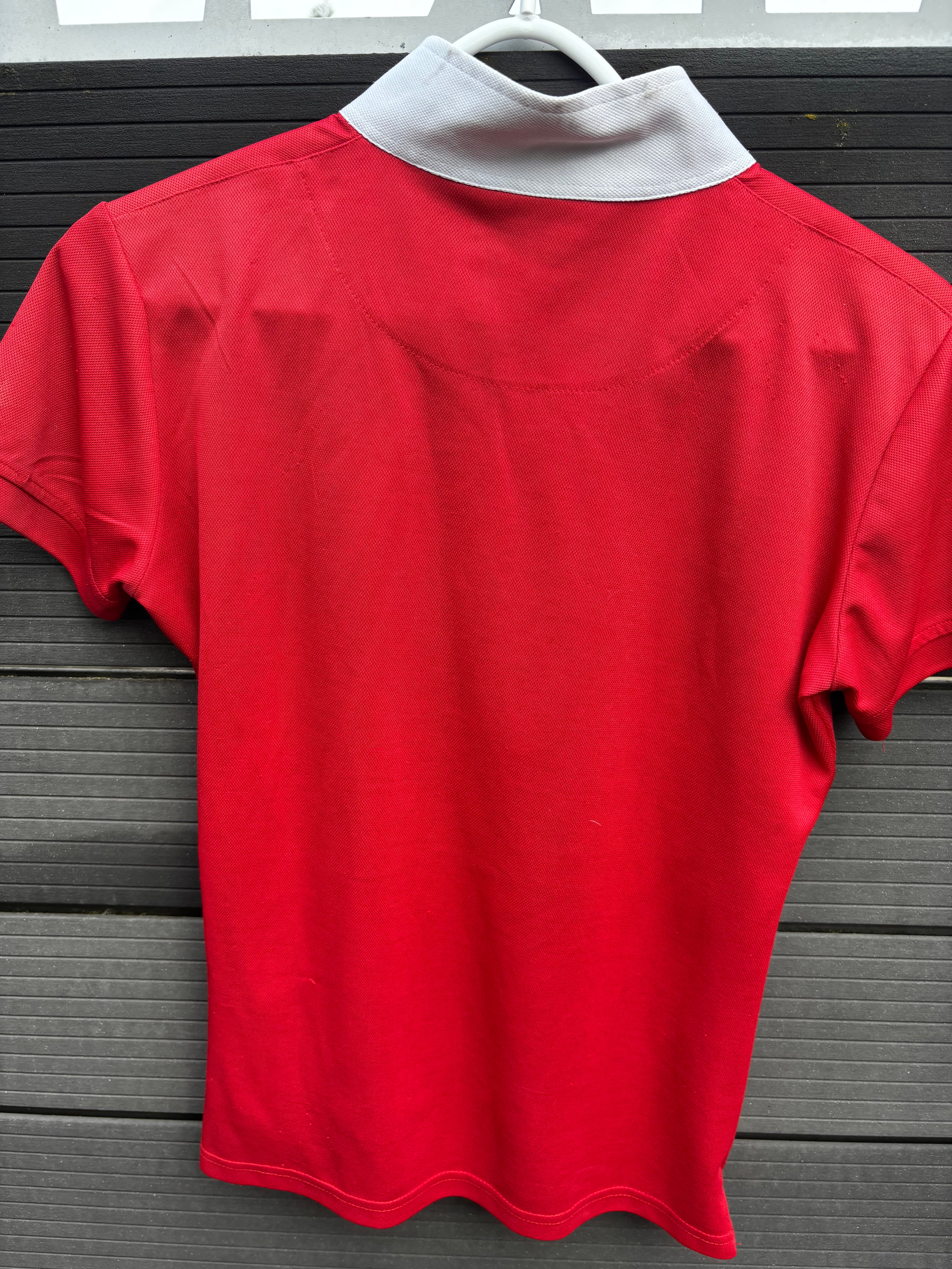 Polo de concours rouge CH Sellerie