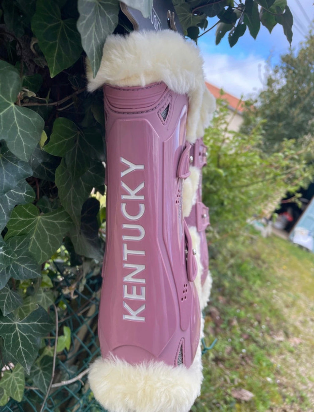 Guêtres kentucky rose CH Sellerie