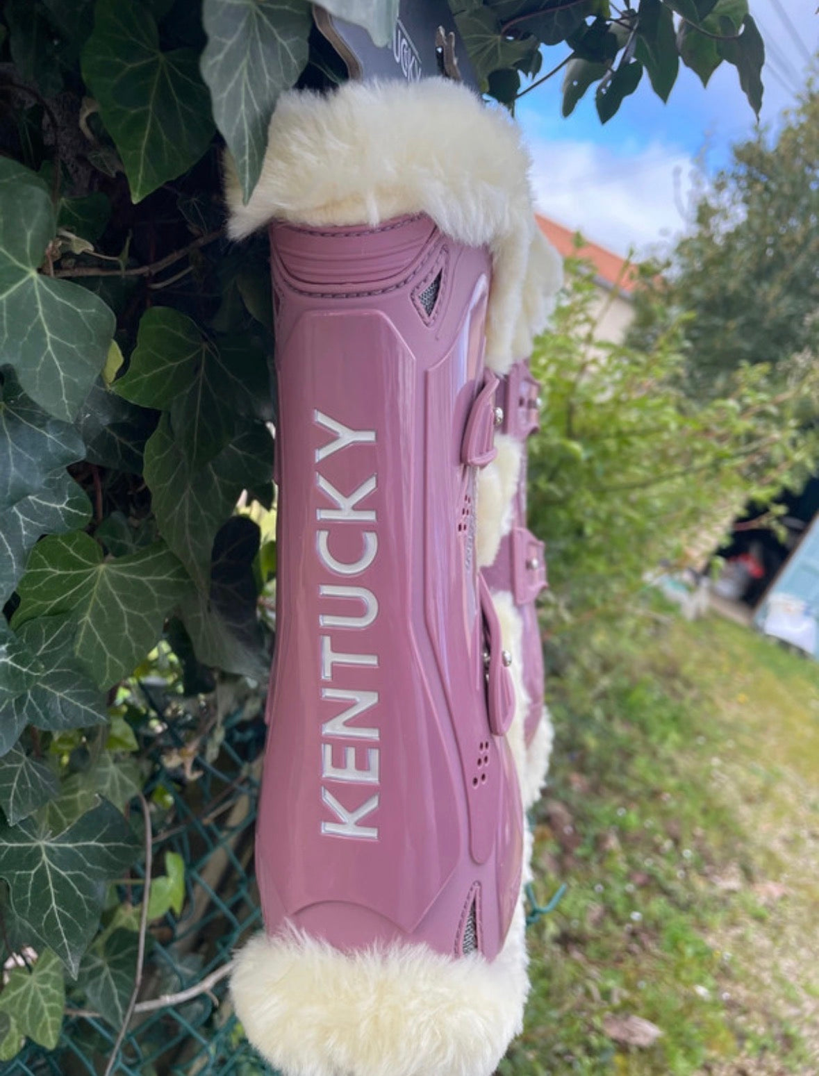 Guêtres kentucky rose CH Sellerie