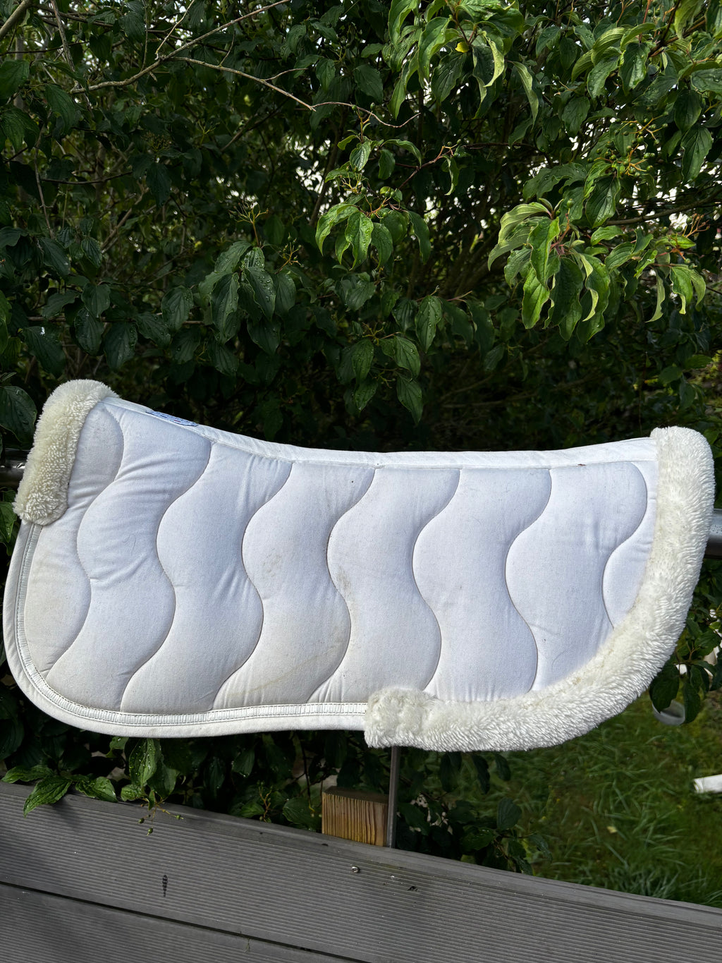 Amortisseur blanc/creme CH Sellerie