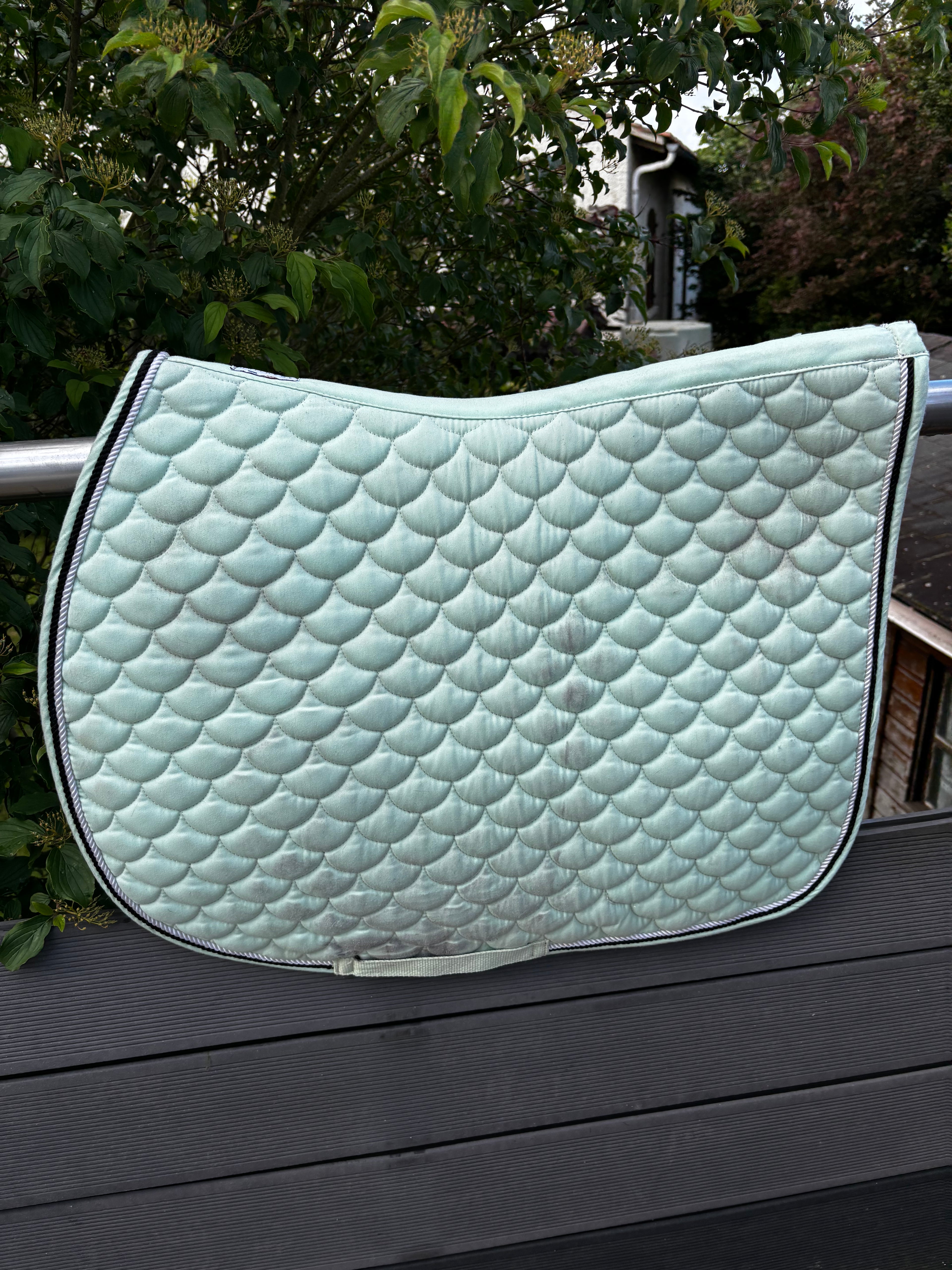 Tapis turquoise CH Sellerie