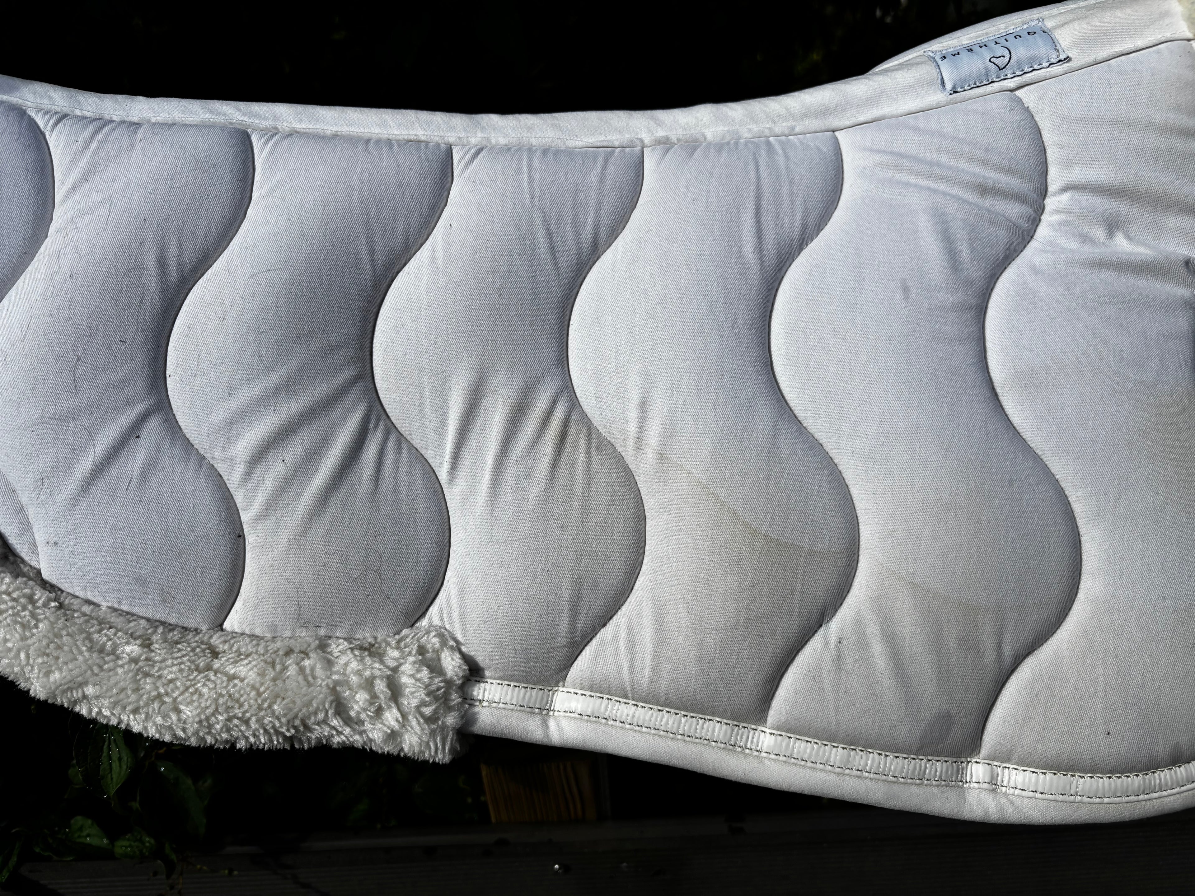 Amortisseur blanc/creme CH Sellerie