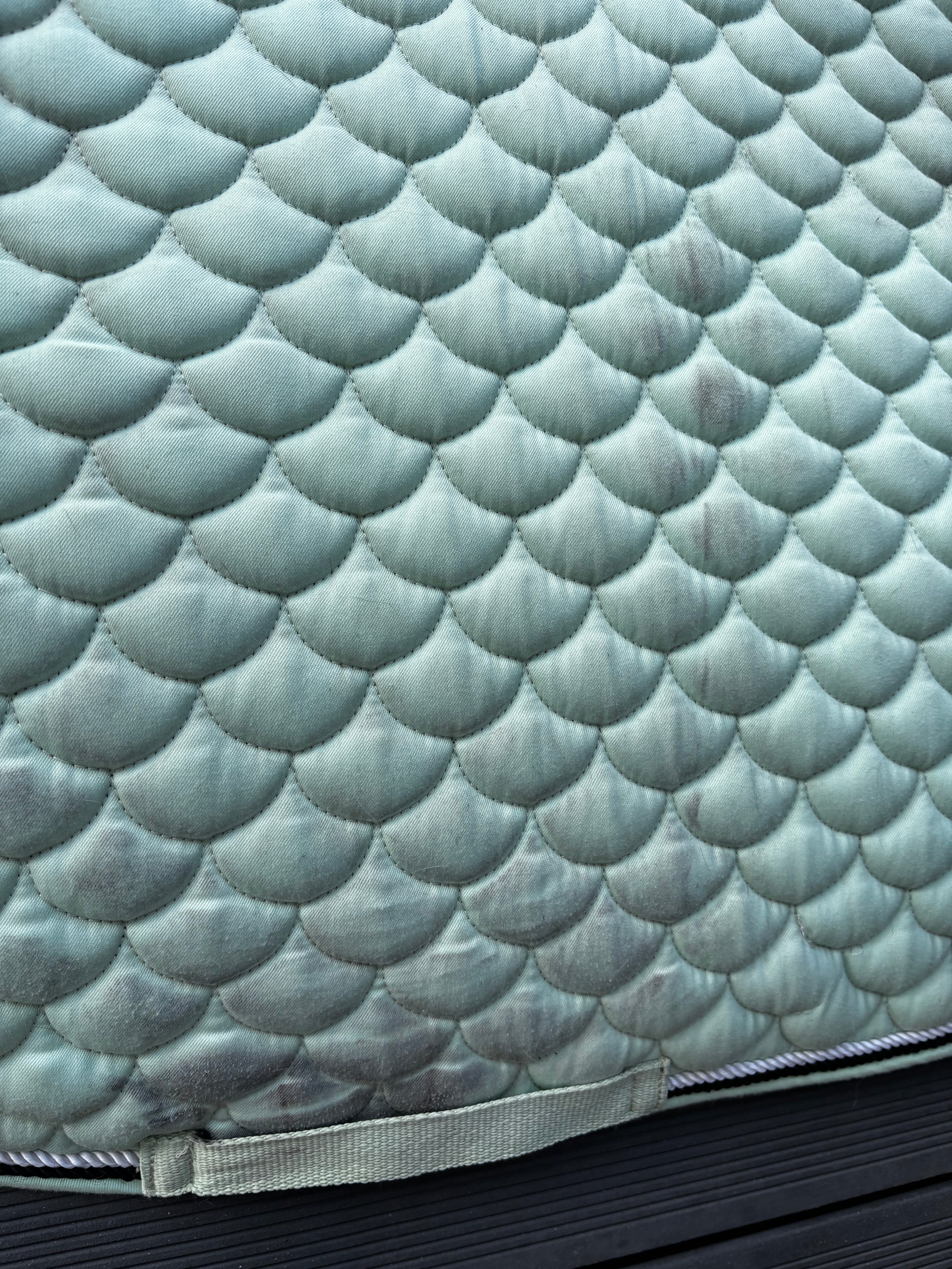 Tapis turquoise CH Sellerie