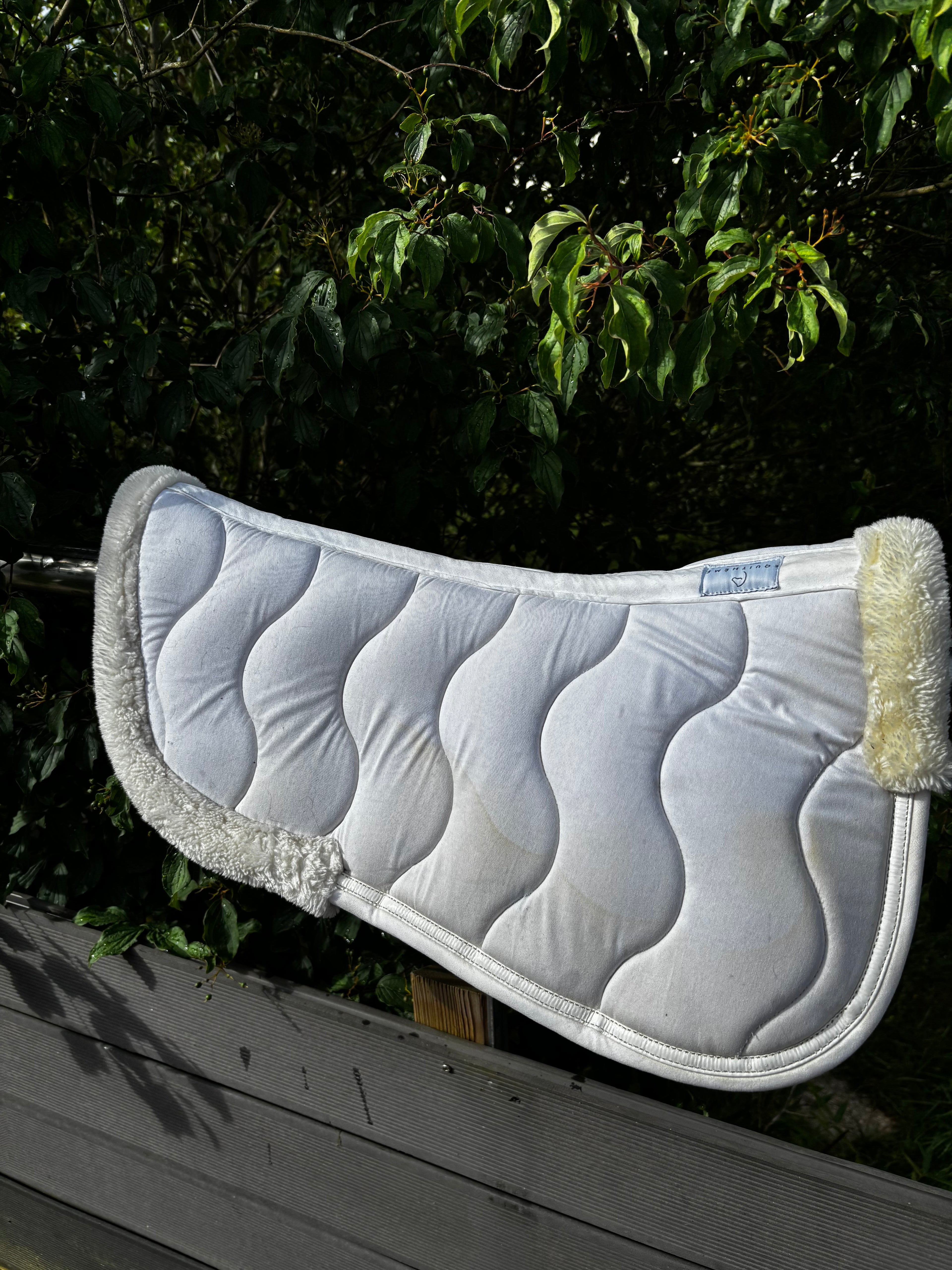 Amortisseur blanc/creme CH Sellerie