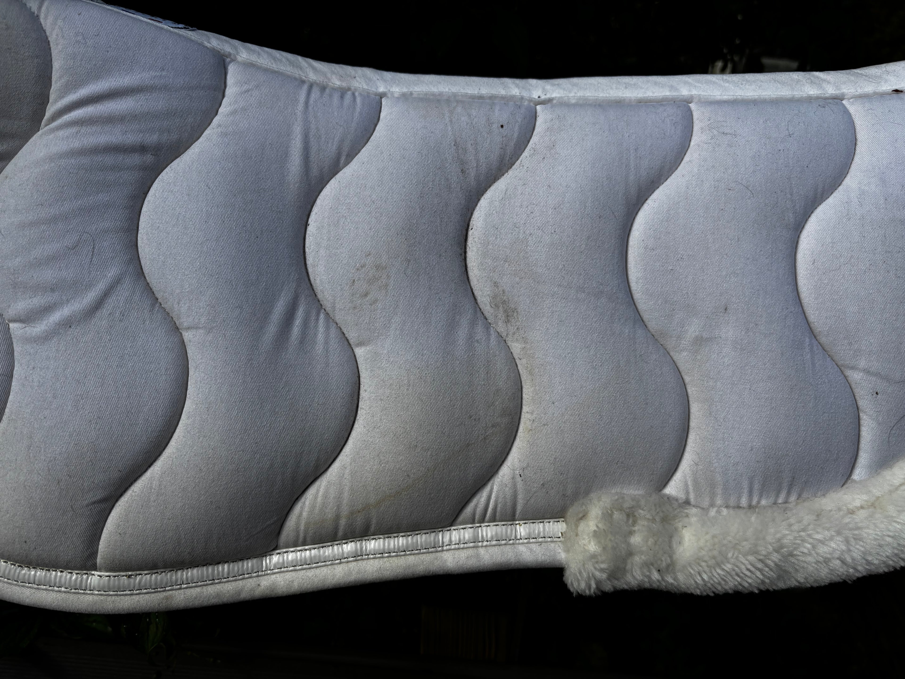 Amortisseur blanc/creme CH Sellerie