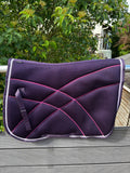 ensemble tapis + bonnet violet CH Sellerie