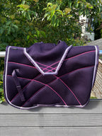 ensemble tapis + bonnet violet CH Sellerie